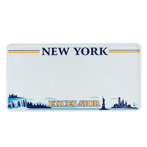 Tablica personalizowana USA NEW YORK