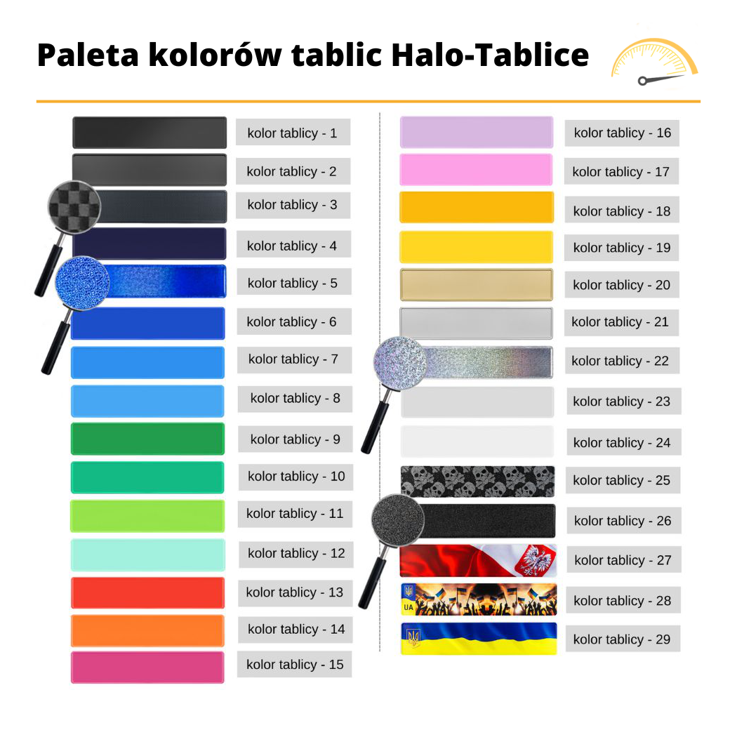Tablica rejestracyjna GREEN KING - obrazek 2