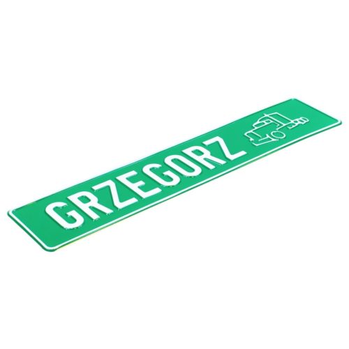 Tablica indywidualna imię Grzegorz