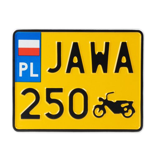 Tablica motocyklowa JAWA 250