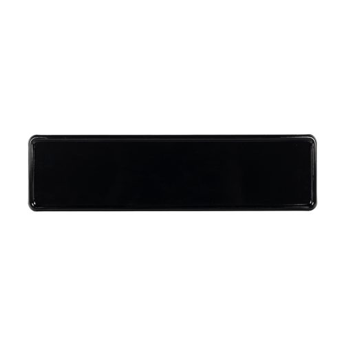 Czarna tabliczka imienna 340x90mm