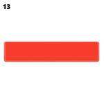 13-czerwony